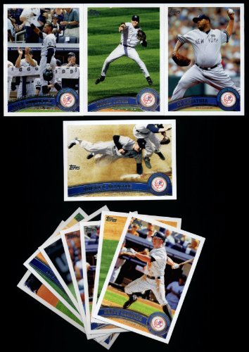 2011 Topps New York Yankees Complete Series 1 & 2 Team Set / 19 Cards Including Mickey Mantle, Alex Rodriguez, Derek Jeter, CC Sabathia Nova, Posada & More!