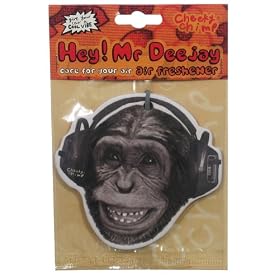 Cheeky Chimp Hey Mr. Deejay Air Freshener