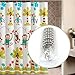Rbenxia Shower Curtain Rings Steel Polished Chrome Rings Pack of 12pcs