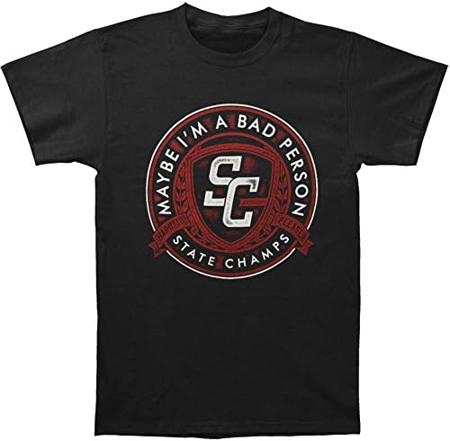 State Champs Men's Shield T-shirt XX-Large Black