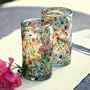 Carnival Mulit-Colored Recycled Glass Drinking Glasses (4 pack)
