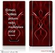 Zune HD Skin - Abstract 01 Red by WraptorSkinz
