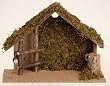 Fontanini 5" Wooden Italian Nativity Stable #50564