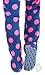 Footed Pajamas Navy Pink Polka Adult Hoodie One Piece