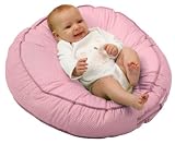 Leachco Podster Sling-Style Infant Lounger, Pink Pin Dot