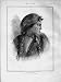 1873 Egron Lundgren Antique Portrait Nubian Girl Print
