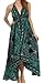 Sakkas Women's Batik Medallion Handkerchief Hem Adjustable Dress