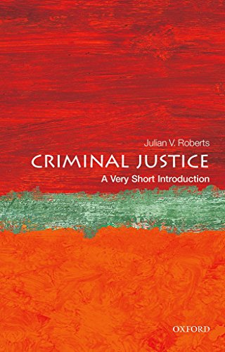 criminal justice a very short introduction very short introductions