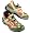 Green/Pumpkin/Beige