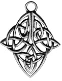 Knotwork Diamond Pendant