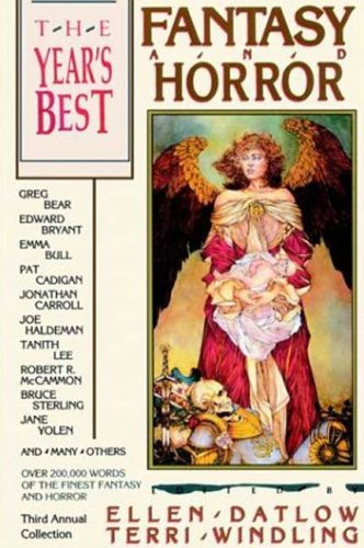 Cover image : The Year's Best Fantasy and Horror: Third Annual Collection
