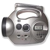Radio Torche Réveil Horloge - 4 en 1 SOLAIRE ou Dynamo