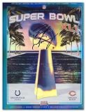 Mounted Memories Indianapolis Colts Peyton Manning Autographed Super Bowl Xli Program