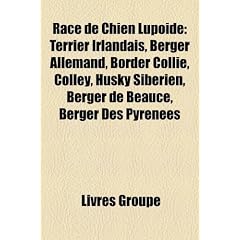 Race de Chien Lupode: Terrier Irlandais, Berger Allemand, Border Collie, Colley, Husky Sibrien, Berger de Beauce, Berger Des Pyrnes