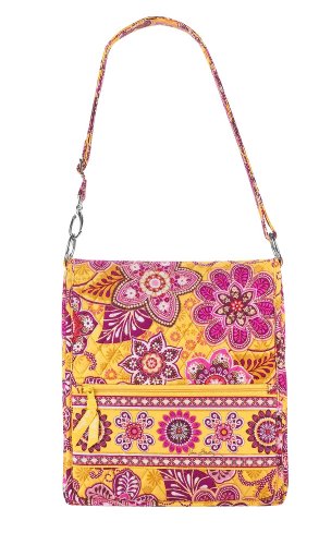 Vera Bradley Mailbag in Gold Handbag