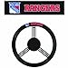 Fremont Die NHL New York Rangers Poly-Suede Steering Wheel Cover, Fits Most Standard Size Steering Wheels, Black/Team Colors