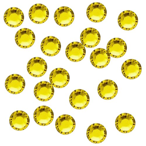 Rhinestone Genie Embellishment Hot Fix Rhinestones, Citrine