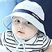 Marca west Unisex Baby Boy Girl Kid Toddler Infant Sun Protection Hat Bucket Cap Blue