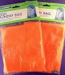 Mesh Orange Laundry Bags- Size 28" X 24" TWO Bags