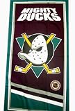 NHL Anaheim Mighty Ducks Logo Beach Towel - Large Mighty Ducks Towel