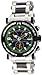 Chase-Durer Men's 224.2BE-BRA Trackmaster Pro Chronograph 2nd Edition Stainless Steel and Black Ion-Plated Watch