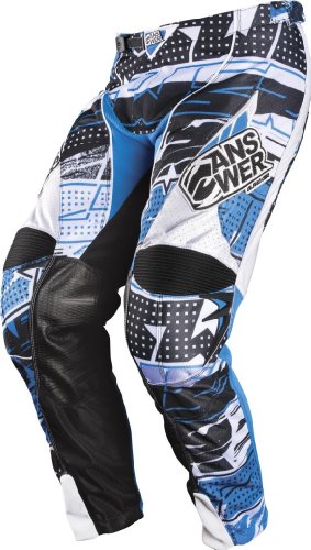 ANSWER ALPHA AIR MX MOTOCROSS DIRT PANT BLUE/BLACK 