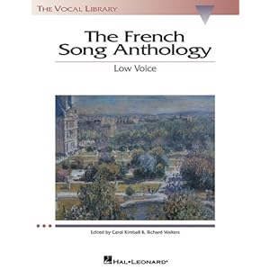 French Song Anthology: The Vocal Library, Low Voice