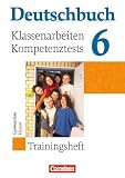 Produkt-Bild: Deutschbuch - Trainingshefte - zu allen allgemeinen Ausgaben/Gymnasium: 6. Schuljahr - Klassenarbeiten, Kompetenztests - Hessen: Trainingsheft mit L&ouml;sungen