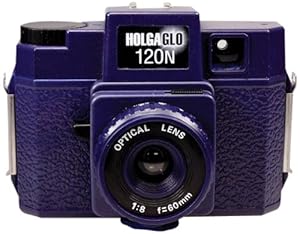 Holga 225135 Holgaglo 135 Camera - Ultra Violet
