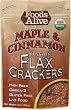 Foods Alive Golden Flax Crackers, Maple and Cinnamon, 4-Ounce Pouches (Pack of 6) Foods Alive Golden Flax Crackers, Maple and Cinnamon, 4-Ounce Pouches (Pack of 6)