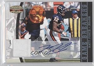 Matt Forte #1/5 Chicago Bears (Football Card) 2011 Panini Gridiron Gear Gamebreakers Jerseys Prime Signatures [Autographed] [Memorabilia] #26