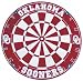 Oklahoma Sooners Bristle Dartboard