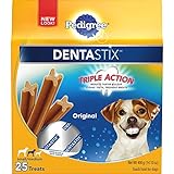 PEDIGREE DENTASTIX Original Small/Medium Treats for Dogs - 14.1 Ounces 25 Treats