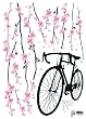 Easy Instant Decoration Wall Sticker Decal - Perfect Sakura Blossoms