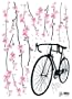 Reusable Decoration Wall Sticker Decal - Perfect Sakura Blossoms
