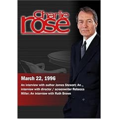 Charlie Rose with James Stewart; Rebecca Miller; Ruth Brown (March 22, 1996)