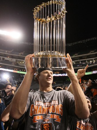 Texas Rangers v. San Francisco Giants, Game 5: Matt Cain of the San Francisco Giants Photographic Poster Print by Elsa ., 24x32
