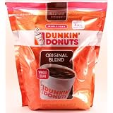 Dunkin Donuts Original Blend Whole Bean Blend Medium Roast 40.0 Ounce Resealable Bag