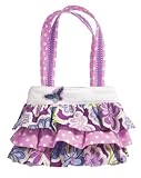 Douglas Flower Dance Purple Ruffled Tote