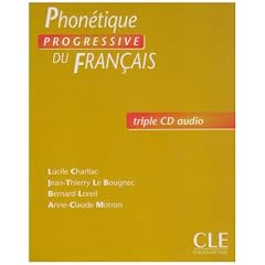 Phon�tique Progressive Du Fran�ais, D�butante Triple Cd Audio