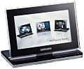 Samsung SPF-800P Digitaler Bilderrahmen (20,32 cm (8 Zoll) Display, 16:9, Bluetooth, 2 GB interner Speicher) mit Fernbedienung