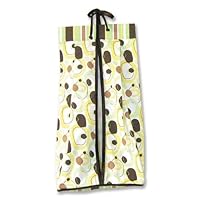 Trend Lab Sage/Brown Giggles Diaper Stacker