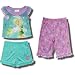 Tinkerbell "Feathers, Flowers & Fairydust" 3 piece pajama set for toddlers
