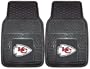 Nifty 8899 NFL-Kansas City Chiefs Vinyl Universal Heavy Duty Fan Floor Mat