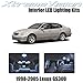 XtremeVision Lexus ES300 ES350 2013-2015 (10 Pieces) Cool White Premium Interior LED Kit Package + Installation Tool Tool