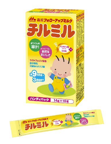 森永 フォローアップミルク チルミル ハンディパック 14g×10本入り