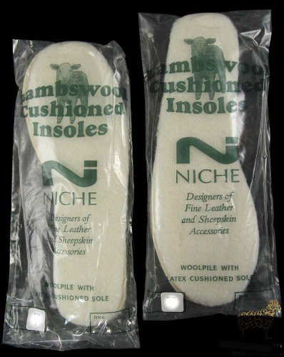 2 PAIRS OF LAMBLAND GENUINE LAMBSWOOL INSOLES