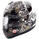 Arai Corsair V Motorcycle Racing Helmet Fiction Black/White