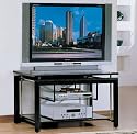 36" TV Stand - Piano Black