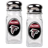 NFL Atlanta Falcons Salt and Pepper Shaker Set with Crystal Coat
